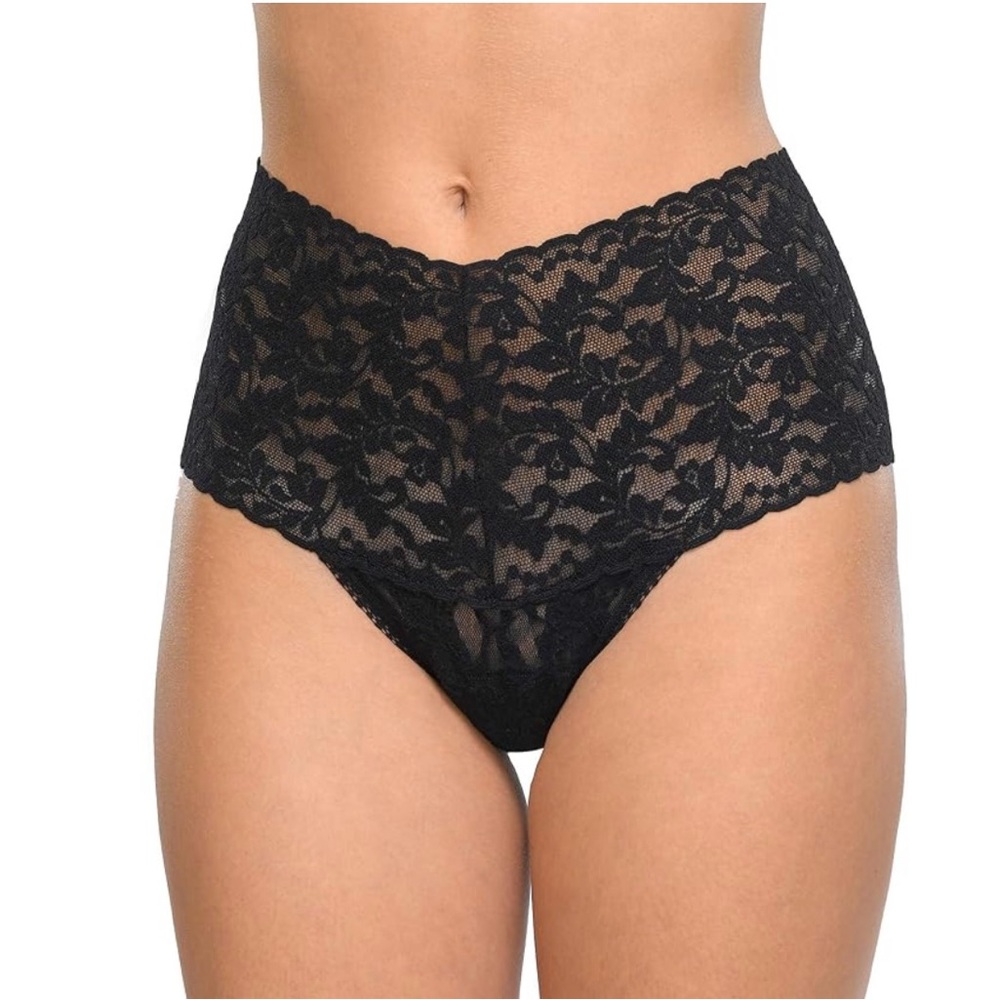 Hanky Panky Signature Lace Retro Thong - Picture 2 of 12